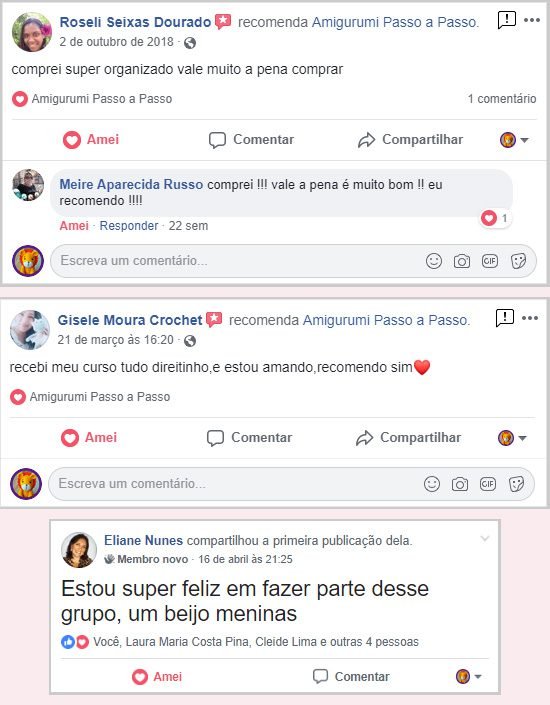Comentários e FeedBack